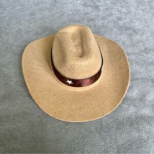 Felt Cowboy Dog Hat | Halloween Costume, Western, Country